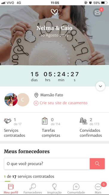 10/08/19 Quinze dias pro Casório - 1