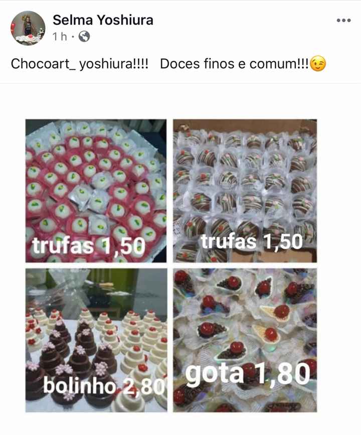 Doce fino formato bolo - 1