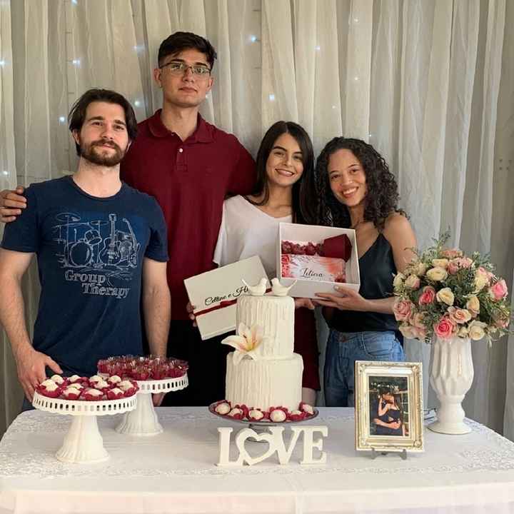 Noivado / Caixinha dos padrinhos / madrinhas - 4