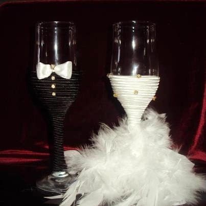 taças de noivinhos