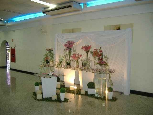 Mesa do bolo