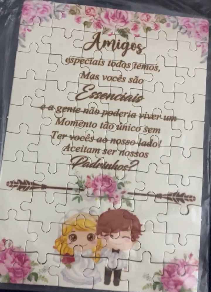 Convite padrinhos - 2