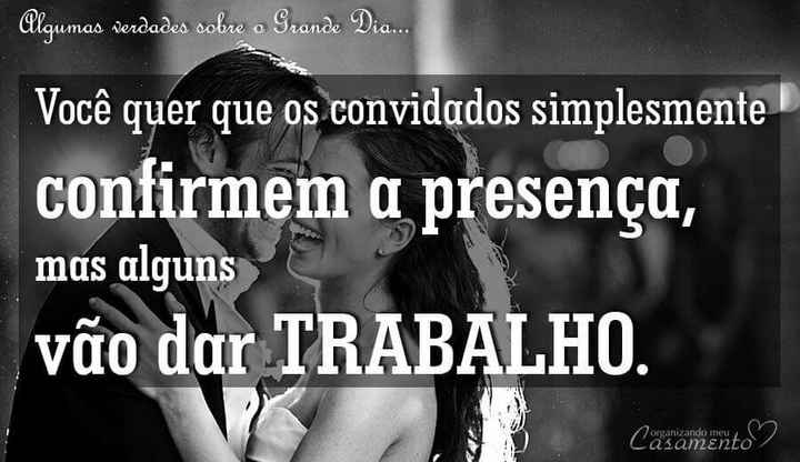 Confirmação de presença - 1