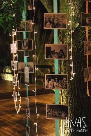Duelo diferentão: decoração com fotos 1
