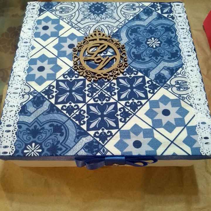 Lembrancinha padrinhos - 1