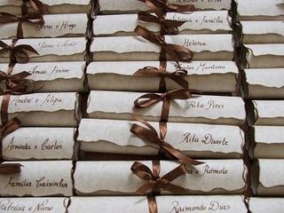 Convites de casamento