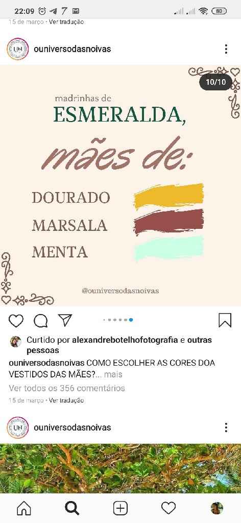 Vestidos para Mães dos Noivos - 1