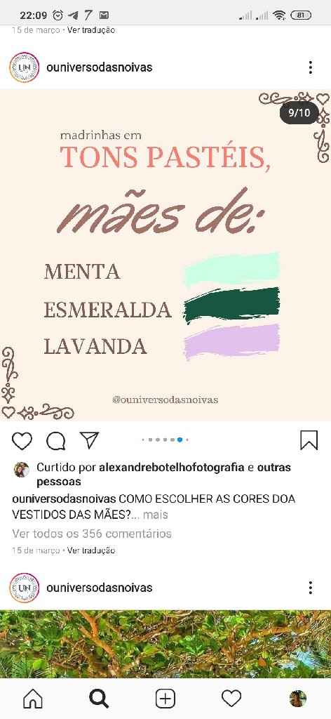 Vestidos para Mães dos Noivos - 2