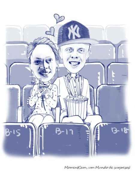 Caricaturas e save the date - 1