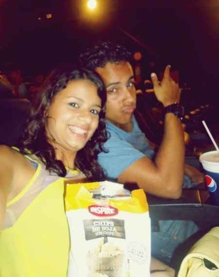 Cinema com ele. 