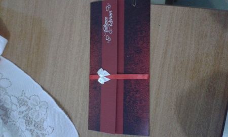Meus convites chegaram !!! - 2
