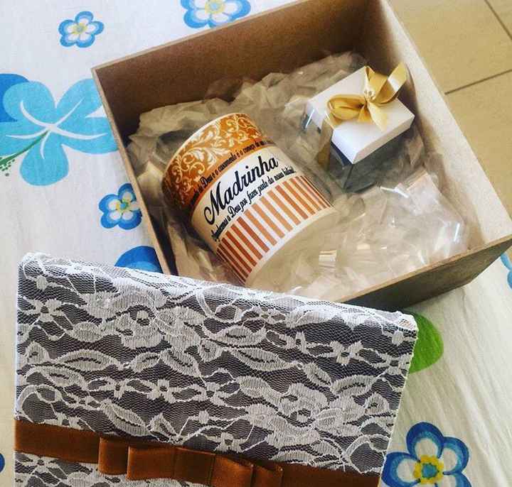 Minha caixa diy de padrinhos! - 1