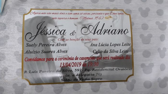 Mudei o convite... rs - 1
