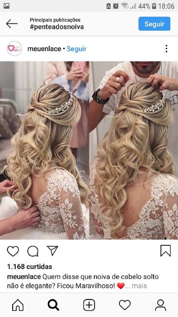 Cabelo solto x Cabelo preso 3