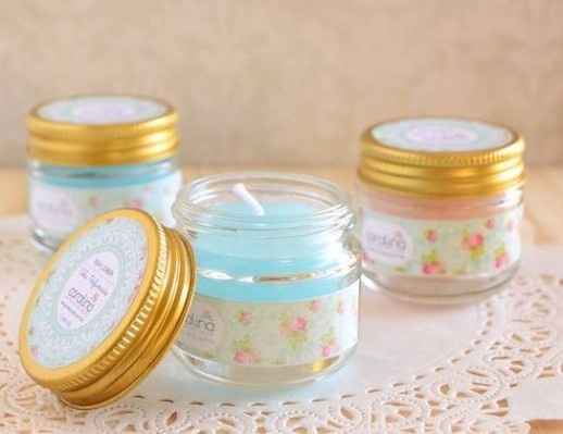 Velas perfumadas.