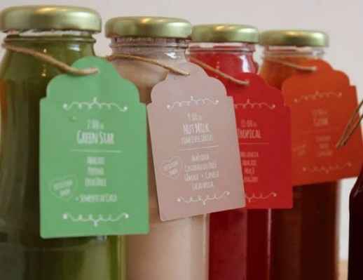 Bebidas detox.