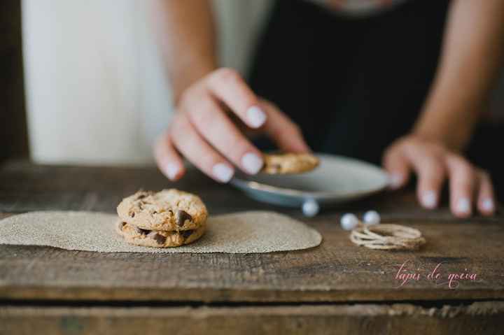 Lembrancinha com cookies