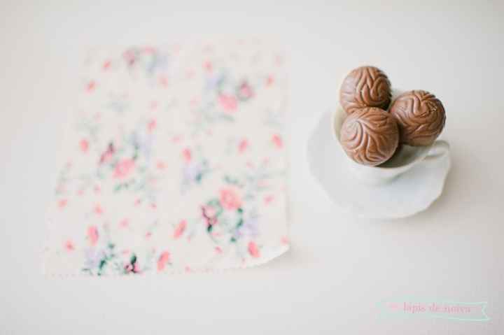 Diy - Chocolate + tecido