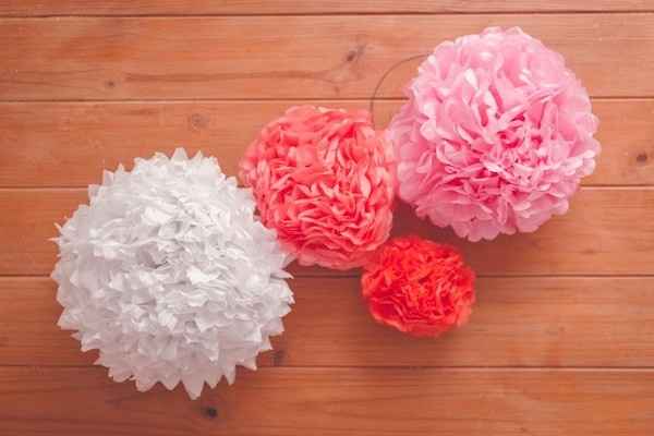 Pompom de seda!