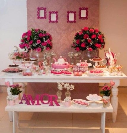 decoração de chá de cozinha