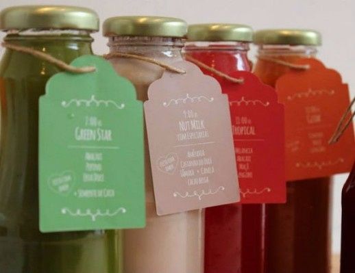 Bebidas detox.