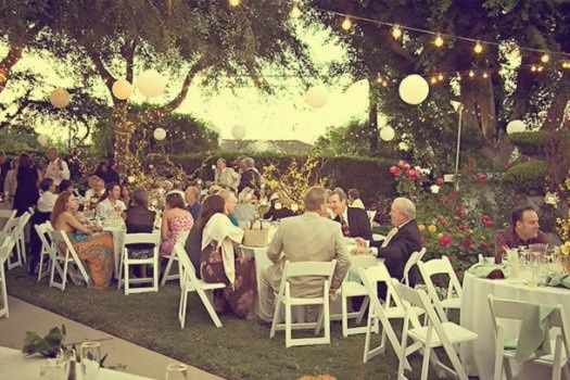 O Miniwedding tem uma recepção para poucos convidados.