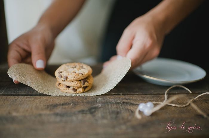 Lembrancinha com cookies
