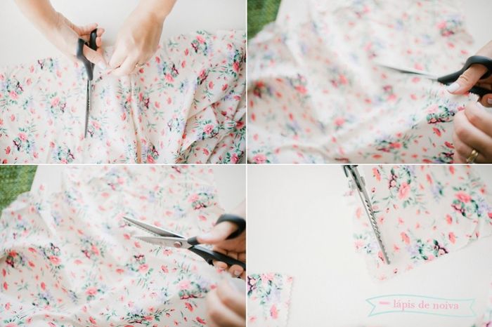 Diy - Chocolate + tecido