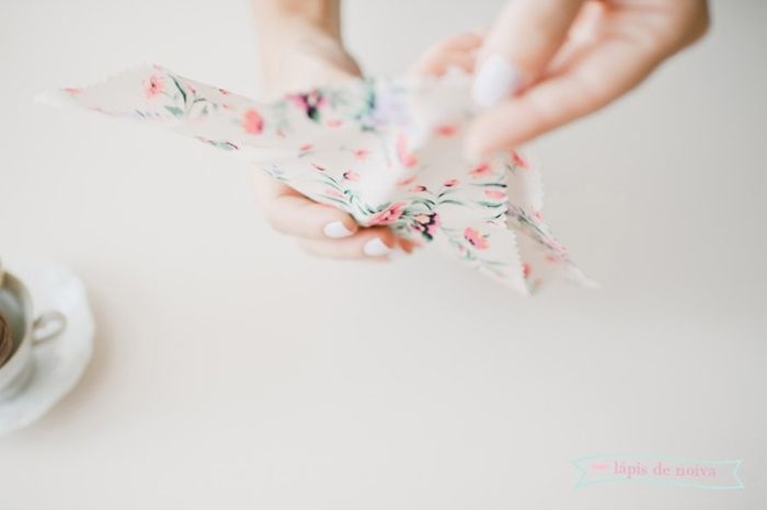 Diy - Chocolate + tecido