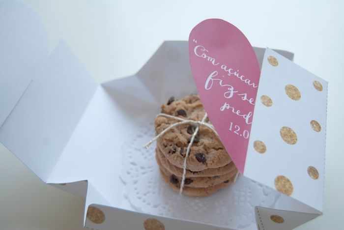 Caixinha de doces - Presentear os padrinhos!!!