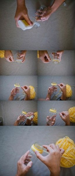 Diy - Garrafas coloridas