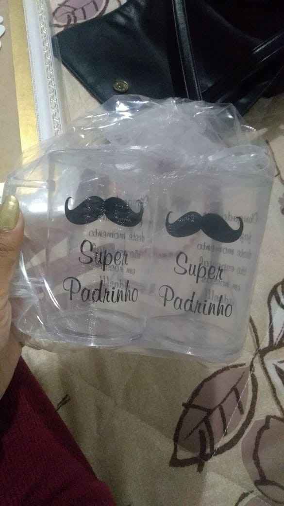 Lembrancinha dos Padrinhos (25 de Março) 