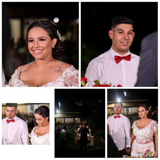 Mais um pouquinho do meu dia 😍👰🏽🤵🏽💐 - 4