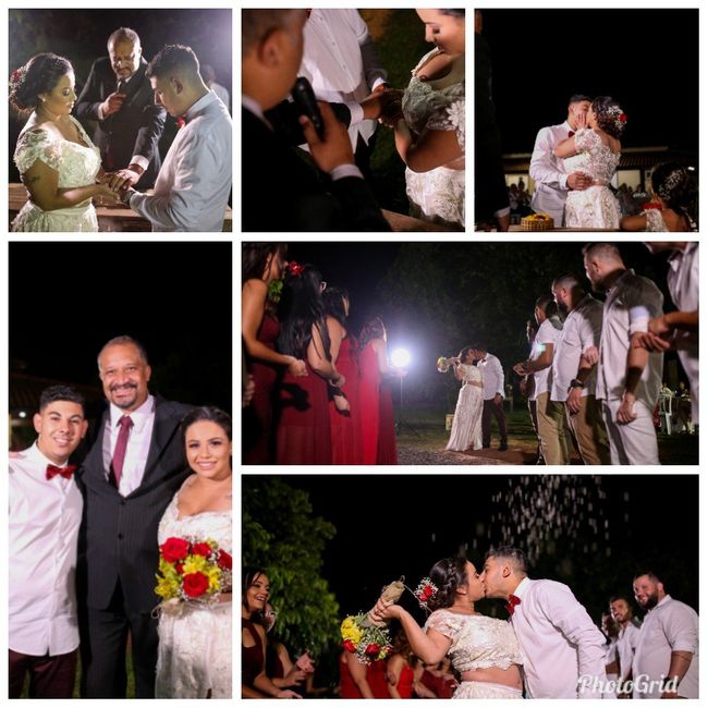 Mais um pouquinho do meu dia 😍👰🏽🤵🏽💐 - 6