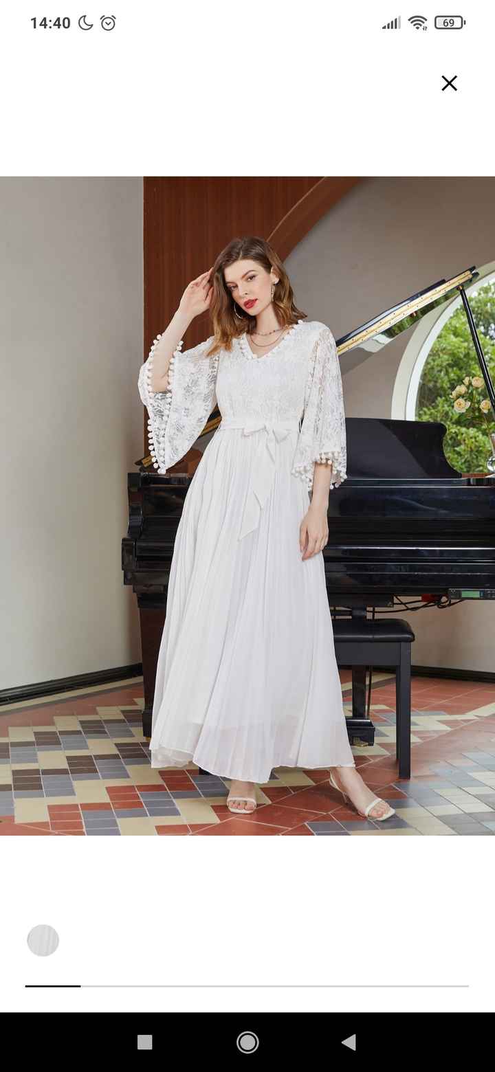 Vestido de noiva / traje feito sob medida 🎁 - 1