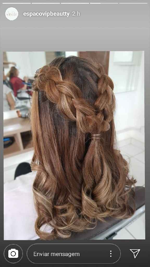 Noiva de cabelo curto - 1