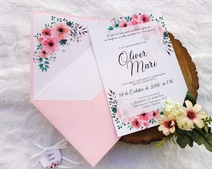 Meu convite de casamento 