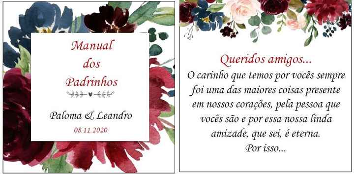 Manual dos padrinhos