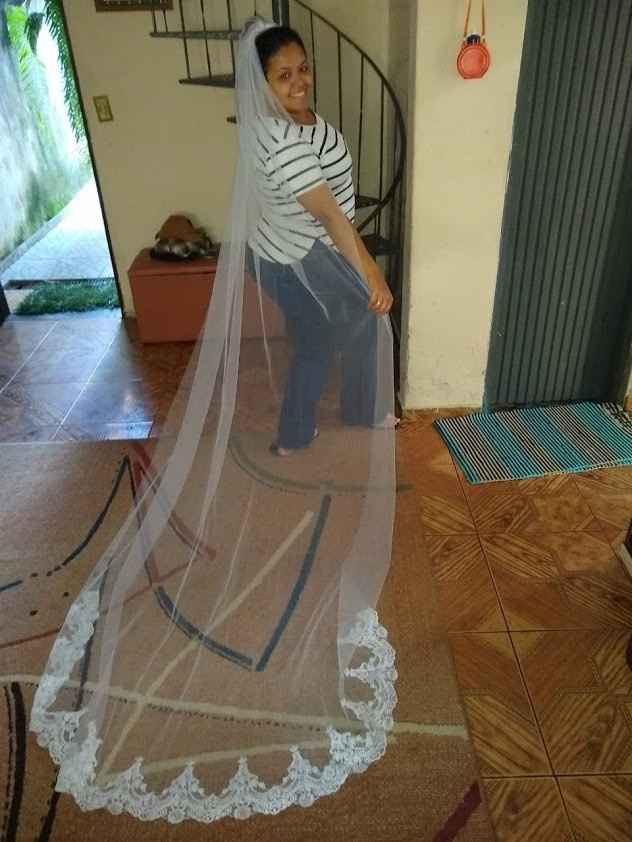 MEU VÉU CHEGOU!!!