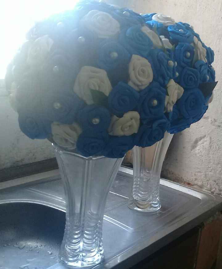  Bola de flor de eva (decoração) - 2
