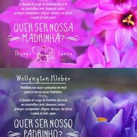 Convites dos padrinhos