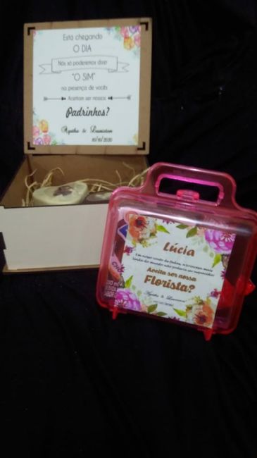 Convite dos Pardrinhos 😍 - 2