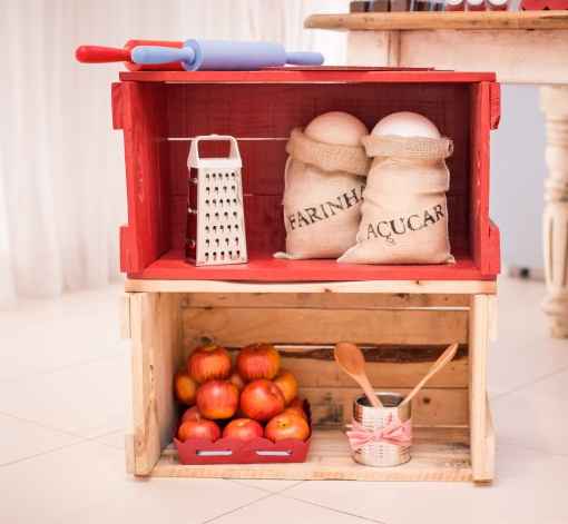 Detalhes do futuro "Chá de casa nova".