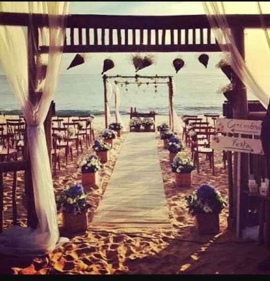 Casamento na praia - 1