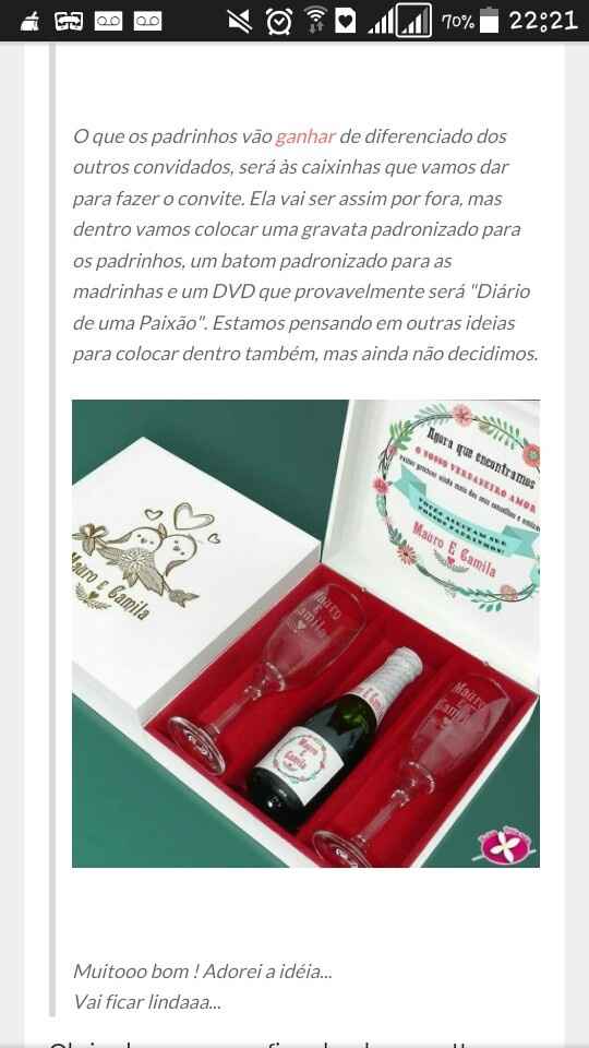 Caixa convite dos padrinhos - 6