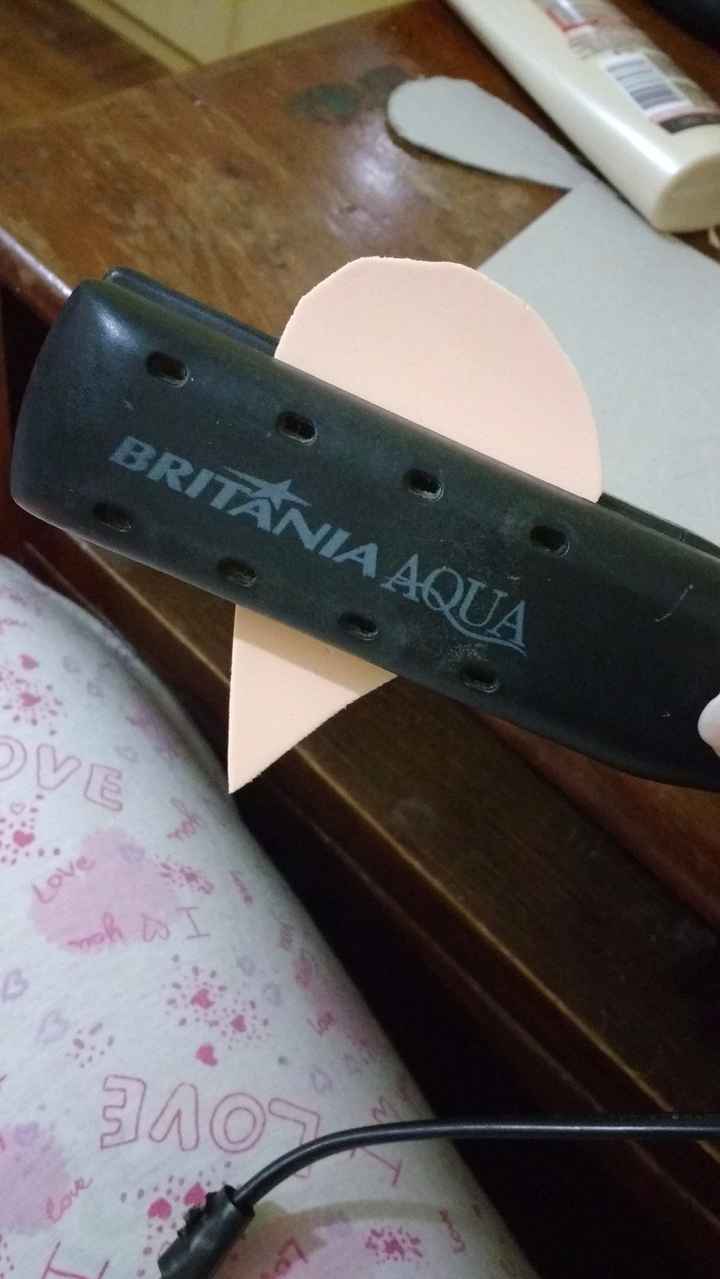 Preparando para moldar