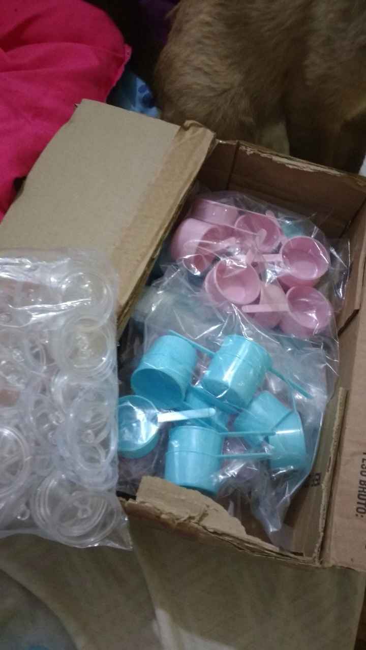 Mini panelinhas - chá de cozinha