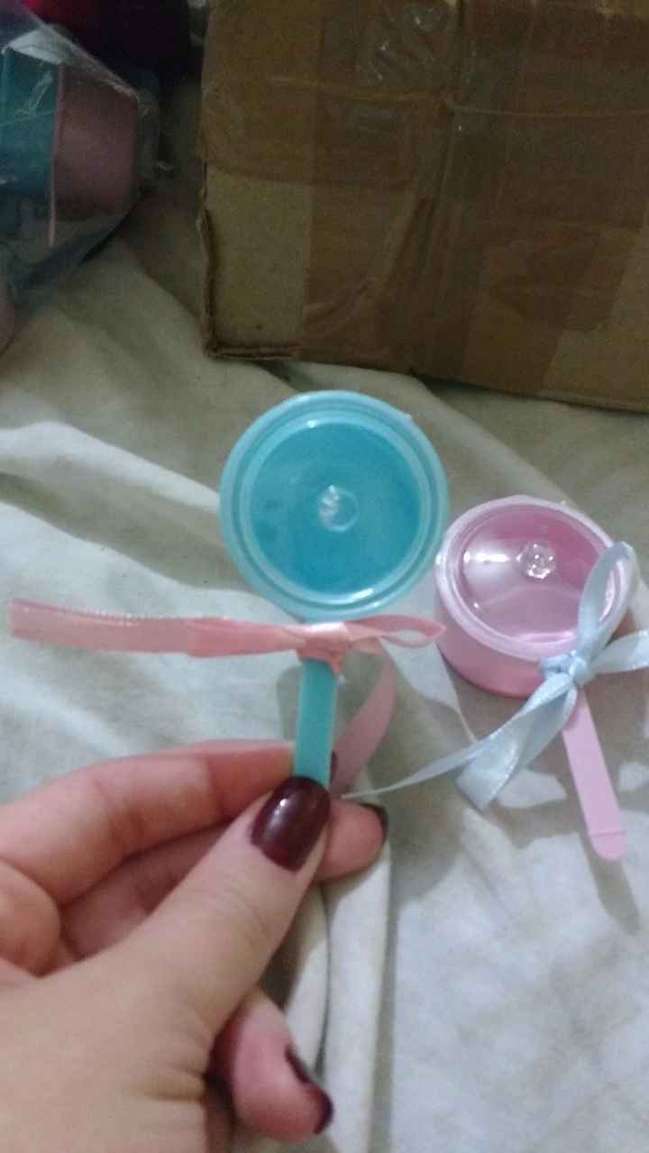 Mini panelinhas - chá de cozinha