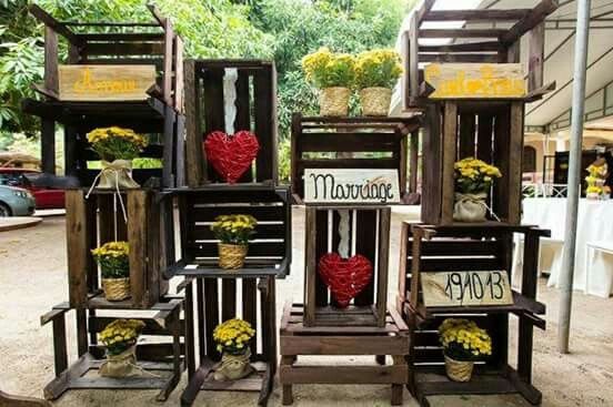 Decoração para casamento em chacara. - 8