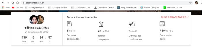 Contador virooooou! (e eu nem tinha percebido 🤭) 1